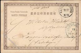 Kolonien CHINA - O FELDPOSTSTATION 9 - Abs. PEITHAHO 1901 I-II Colonies - Other & Unclassified