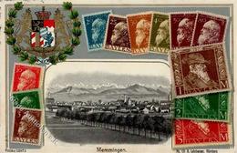 Briefmarkenabbildung Memmingen (8940) 12 Marken Bayern Luitpold I-II - Postal Services