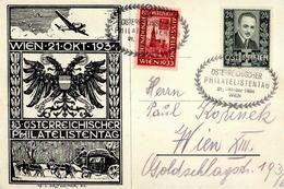 Philatelistentag Wien (1010) Österreich 13. Österreichicher Philatelistentag I-II - Postal Services