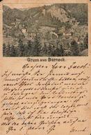 Vorläufer Bad Berneck (8582) 1892 II (Ecken Abgestoßen, Stauchung, Fleckig) - Altri & Non Classificati