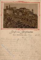 Vorläufer 1887 - Gruss V. RUINE GREIFENSTEIN I Montagnes - Andere & Zonder Classificatie