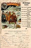 Expedition Nordpol Arktischer Jubel Deutsche Glühstoff Ges. Werbe AK 1902 I-II - Otros & Sin Clasificación