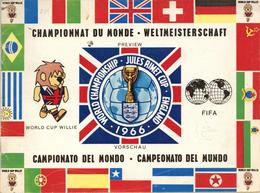 Fussball Heft Weltmeisterschaft Vorschau 1966 England 64 Seiten Mit Sehr Vielen Abbildungen II - Football