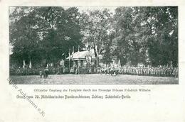 SCHÖNHOLZ-BERLIN - Gruss V. 20. MD BUNDESSCHIESSEN 1902 Mit S-o I Montagnes - Schieten (Wapens)