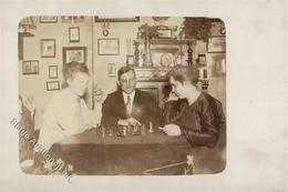 Schach Privat Foto-Karte I-II - Chess