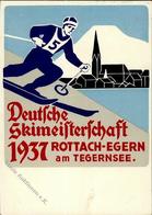 Wintersport Rottach-Egern (8183) Deutsche Skimeisterschaft I-II - Deportes De Invierno