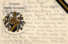 Studentika Dresden (o-8000) Wettiner Gymnasium Turnverein 1913 I-II - Other & Unclassified