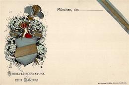 Studentika München (8000) Absolvia Merkatura I-II - Sonstige & Ohne Zuordnung