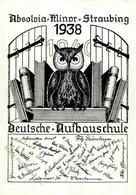 Studentika Straubing (8440) Absolvia Minor Deutsche Aufbauschule Eule I-II - Altri & Non Classificati