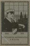 Studentika STUTTGART - Künstlerkarte Sign. A.Schmidt 1911 I - Sonstige & Ohne Zuordnung