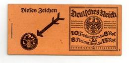 Philatelie Original Briefmarkenheft Mit 10 Freimarken Zu 8 Rpf Und 8 Freimarken Zu 15 Rpf Hrsg. Leipziger Lebensversiche - Otros & Sin Clasificación