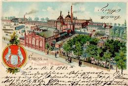 Berlin (1000) Brauerei F. Happoldt Gasthaus 1903 I-II - Camerún