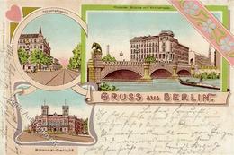 Berlin (1000) Justizgebäude Stromstraße Brücke Kirchstraße 1901 I-II - Cameroun