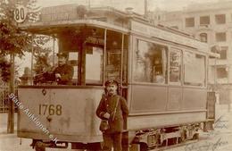 Berlin Mitte (1000) Schlesischer Bahnhof Straßenbahn  Foto AK 1902 I-II - Cameroon