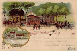 Grunewald (1000) Gasthaus Paulsborn Jagdschloss  1897 II (Stauchung) - Kamerun