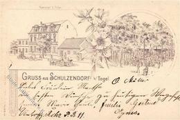 Tegel (1000) Schulzendorf Gasthaus E. Müller 1899 I-II - Cameroun