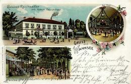 Wannsee (1000) Gasthaus Reichsadler R. Oelschläger  1904 I-II (Ecken Abgestoßen) - Kamerun