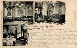 Berlin Friedrichshain (1000) Gasthaus Viktoria Franz Diesner Landsberger Str. 37 1902 I-II - Kamerun