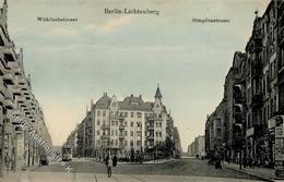 Lichtenberg (O1130) Wühlischstraße Simponstraße Straßenbahn Litfaßsäule  I-II (Ecken Abgestoßen) - Cameroon