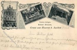 Haaren (5100) Hotel Ditzen  1903 II (Stauchung, Randmängel) - Kamerun