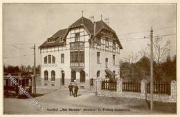 Richterich (5100) Gasthaus Am Hirsch G. Frohn Straßenbahn 1911 I-II (Ecken Abgestoßen) - Kamerun