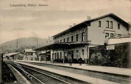 Langenberg (5620) Bahnhof 1916 I-II - Kamerun