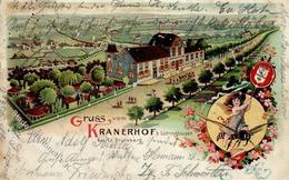 Lüttringhausen (5630) Gasthaus Kranerhof Lithographie 1903 II (Stauchung) - Kamerun