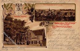 Lüttringhausen (5630) Gasthaus Neuenhof Ed. Lemmer 1906 I-II - Kamerun