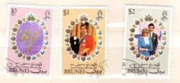 Brunei, 1981, SG 304 - 306, Used - Brunei (...-1984)