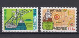 Portugal Madeira 1981 Anniversary Of Discovery Of The Island Yvet#76-77 Mi#71-72 Mint Never Hinged - Madère