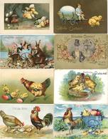 Ostern Album Mit Circa 240 Ansichtskarten Dabei Sehr Schöne Präge-Karten I-II Paques - Pasqua