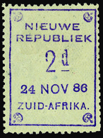 * New Republic - Lot No.766 - Nieuwe Republiek (1886-1887)