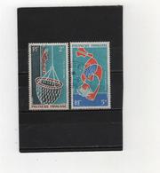 POLYNESIE  FRANCAISE   1970  Poste Aérienne  Y.T. N° 34  à  38  Incomplet  Oblitéré - Used Stamps