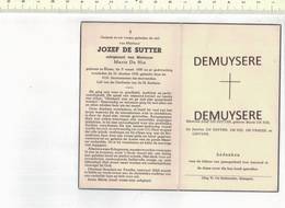 Dp 7520 - BIDPRENTJE - JOZEF DE SUTTER - ELENE 1890 + 1958 - Imágenes Religiosas