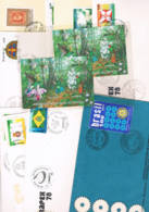 Brasil, 1991 ..., 22 FDC E 2 Blocos (3 Imagens) - Lettres & Documents