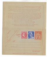 TYPE 1944 - CHAPLAIN - CARTE-LETTRE ENTIER PNEUMATIQUE NEUVE - COTE STORCH 2005 = 25 EUR - Pneumatische Post