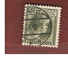 LUSSEMBURGO (LUXEMBOURG)   -   SG  249    -   1926 GRAND DUCHESS CHARLOTTE  40    -   USED - 1926-39 Charlotte De Perfíl Derecho