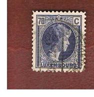 LUSSEMBURGO (LUXEMBOURG)   -   SG  251a    -   1935 GRAND DUCHESS CHARLOTTE 70    -   USED - 1926-39 Charlotte Right-hand Side