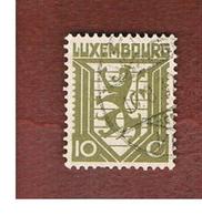 LUSSEMBURGO (LUXEMBOURG)   -   SG  296    -   1930 COAT  OF ARMS  10    -   USED - Sonstige & Ohne Zuordnung
