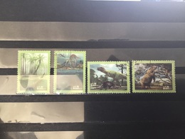 Brazilië / Brazil - Complete Set Dinosauriërs 2014 - Usados