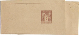 1892 - SAGE - BANDE ENTIER POSTAL NEUVE - Streifbänder