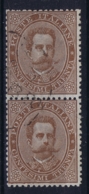 Italy:  Sa 41 Mi 41A PAIR Obl./Gestempelt/used  1879 - Used