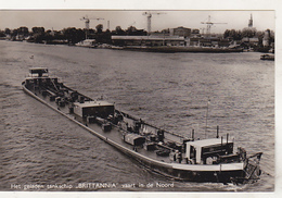 Netherland Old Uncirculated Postcard - Tankship Brittannia - Petroleros