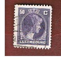 LUSSEMBURGO (LUXEMBOURG)   -   SG  445    -   1944 GRAND DUCHESS  CHARLOTTE  50     -   USED - 1944 Charlotte Right-hand Side