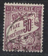 ALGERIE          N°  YVERT  TAXE 7         OBLITERE       ( O   3/51 ) - Timbres-taxe