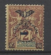 Nouvelle Calédonie N° 68  Neuf  *    B/TB                  - Unused Stamps