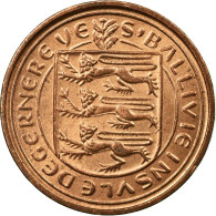 Delcampe - Monnaie, Jersey, Elizabeth II, 1/2 New Penny, 1971, TB+, Bronze, KM:29 - Jersey