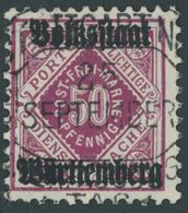 WÜRTTEMBERG 143a O, 1919, 50 Pf. Karmin, Normale Zähnung, Pracht, Gepr. Winkler Und Infla, Mi. 300.- - Autres & Non Classés