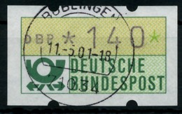 BRD ATM 1981 Nr 1-1-140 Gestempelt X756CA6 - Distributori