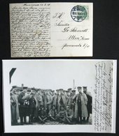 Dt. Reich 85 BRIEF, 1910, 5 Pf. Grün Auf Eigenhändiger Fotokarte Von Hermann Köhl, Deutscher Flugpionier Und WK1-Kampffl - Altri & Non Classificati